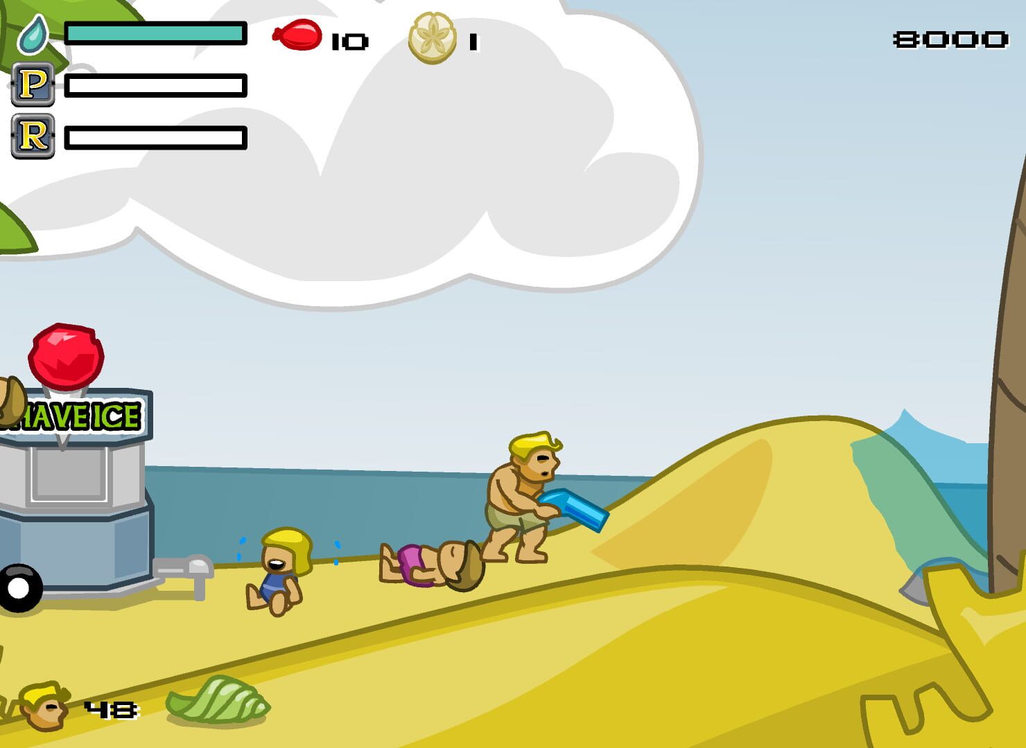 Aqua Slug - Screenshot