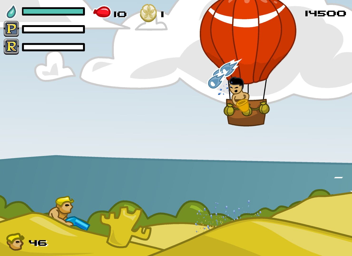 Aqua Slug - Screenshot