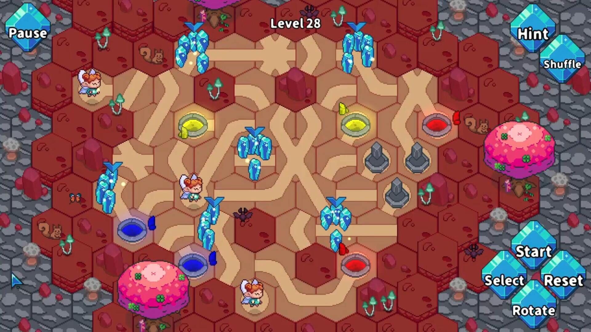Mystic Pathways: Crystal Quest screenshot