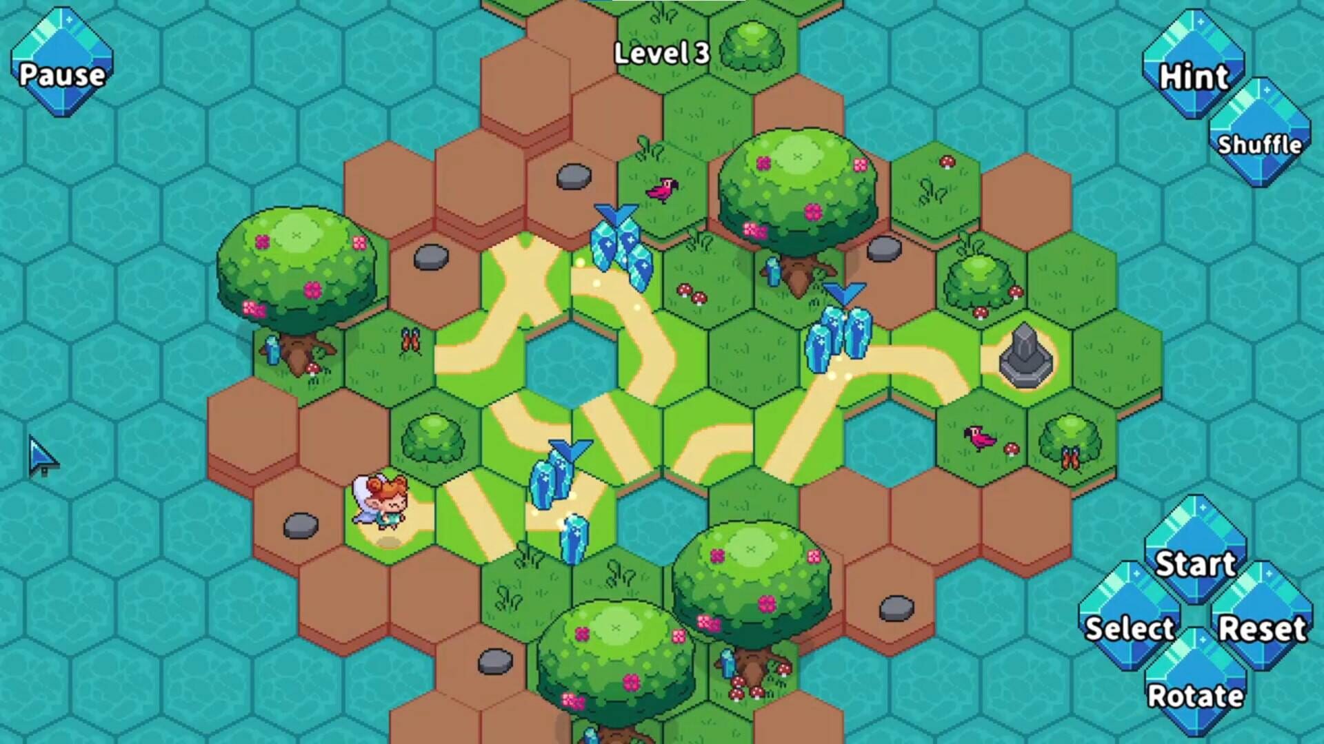 Mystic Pathways: Crystal Quest screenshot