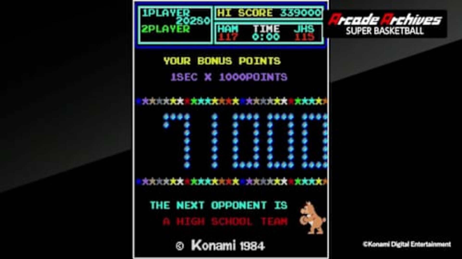 Arcade Archives: Super Basketball screenshot