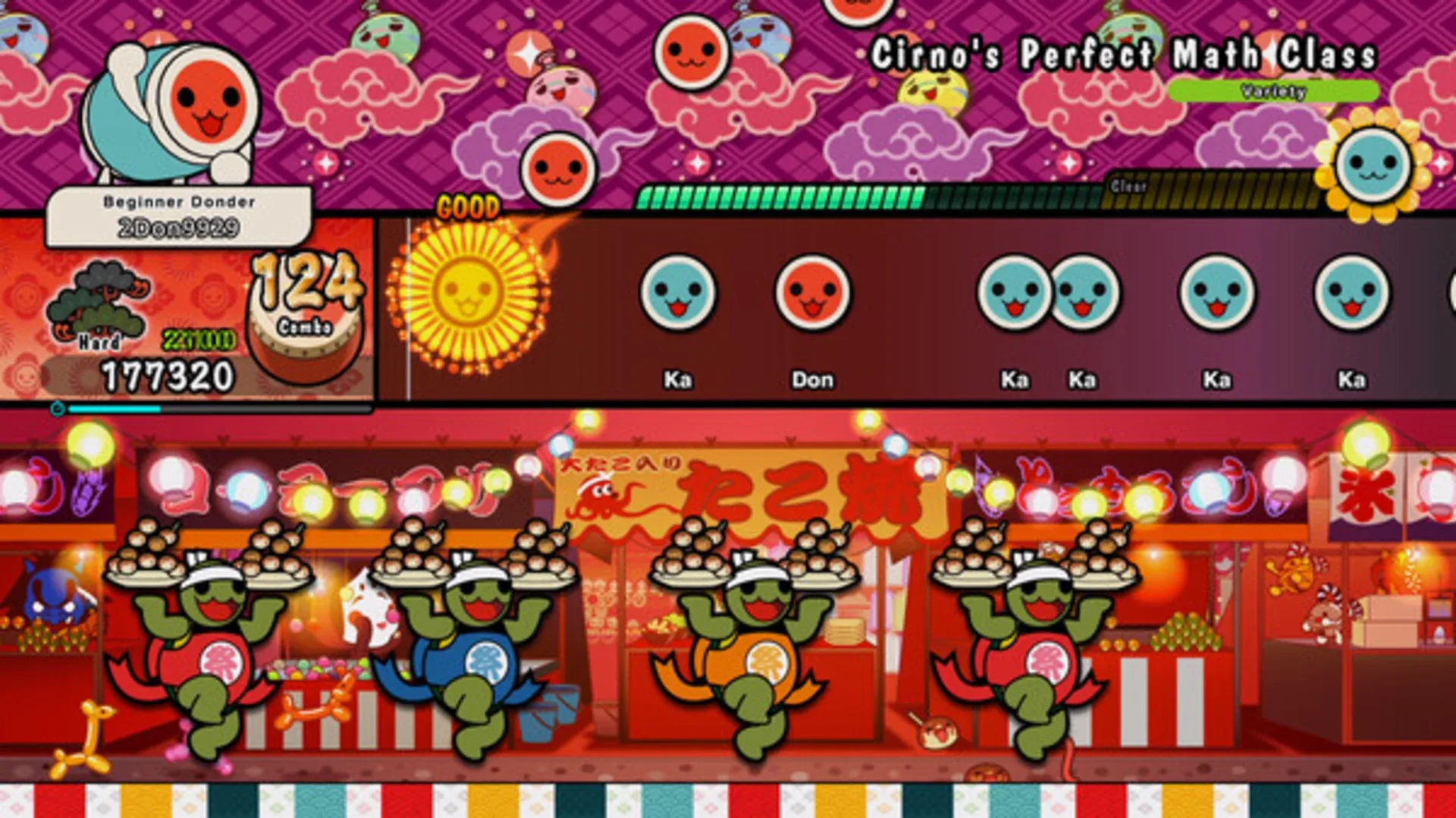 Taiko no Tatsujin: Rhythm Festival - Touhou Project Arrangements Pack Vol. 1