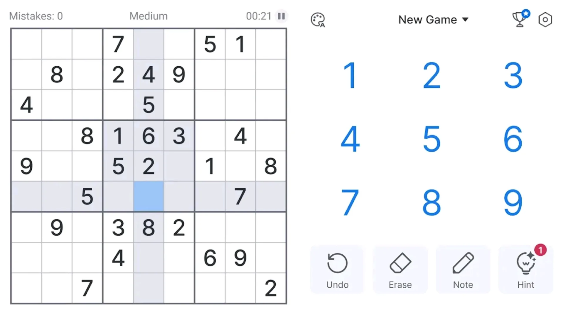 Sudoku: Classic Sudoku Puzzle