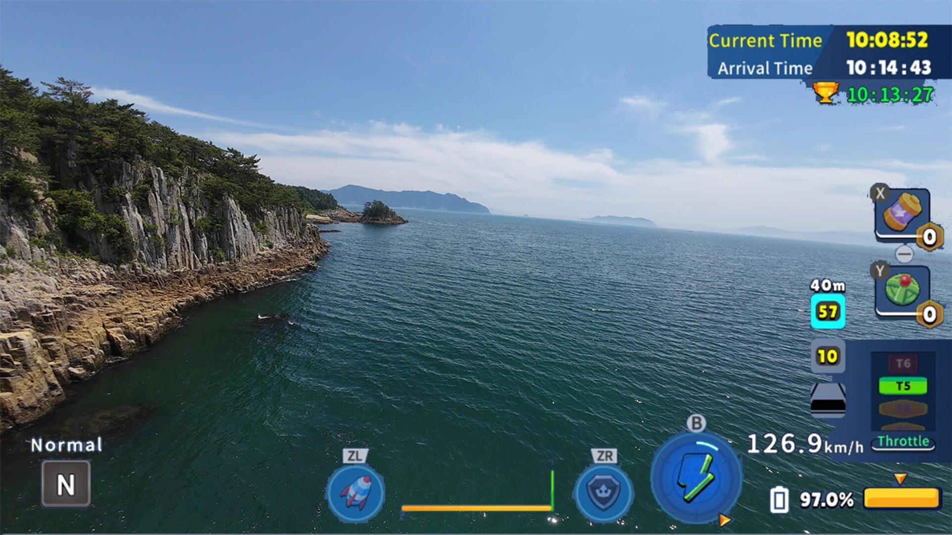 Korean Drone Flying Tour Byeongpung Bawi screenshot