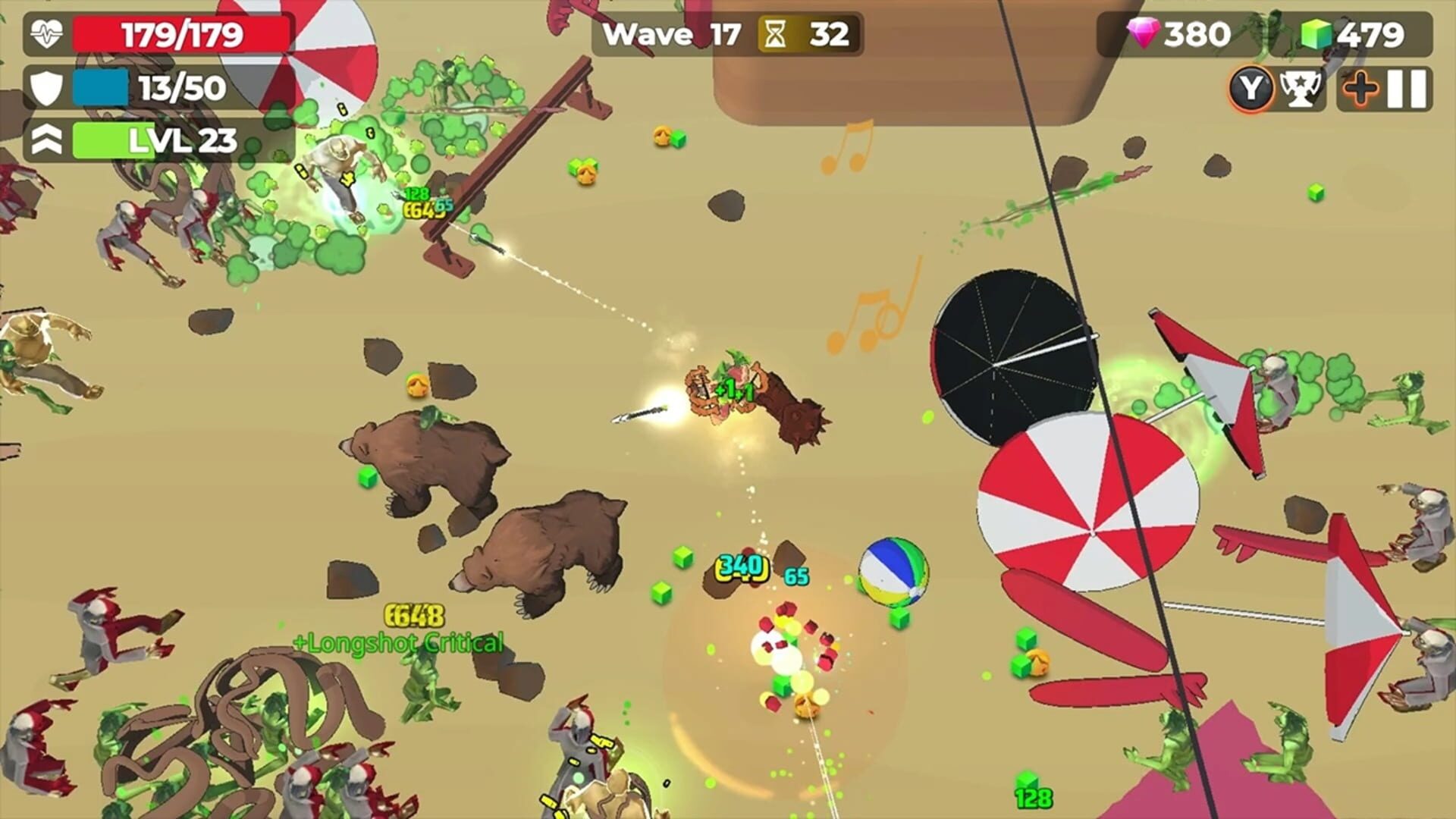 Monster Survivors: Rootsy Edition screenshot