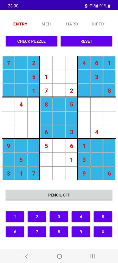Sudoku Touch