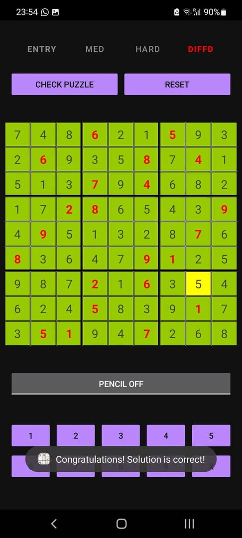 Sudoku Touch