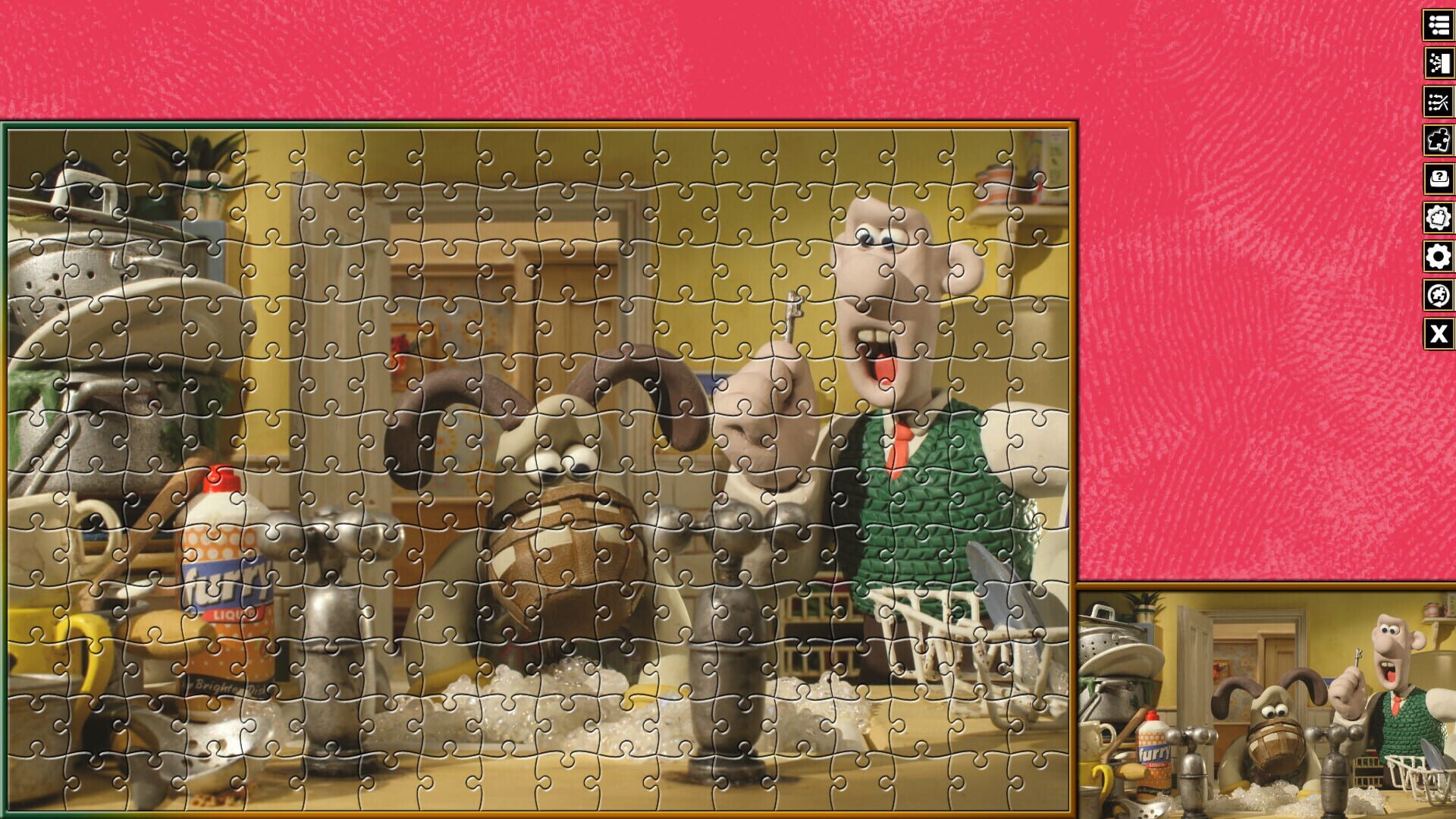 Pixel Puzzles Aardman Jigsaws: Variety Pack 2 - Screenshot