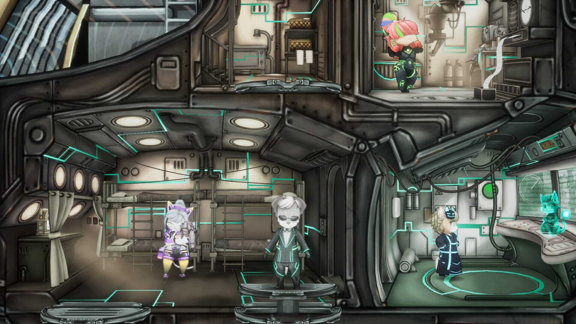 Fuga: Melodies of Steel 3 - Cyberpunk Costume Pack screenshot