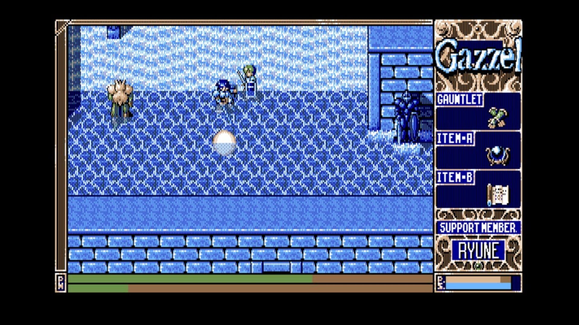 Eggconsole Xak Precious Package: The Tower of Gazzel PC-8801mkIISR screenshot