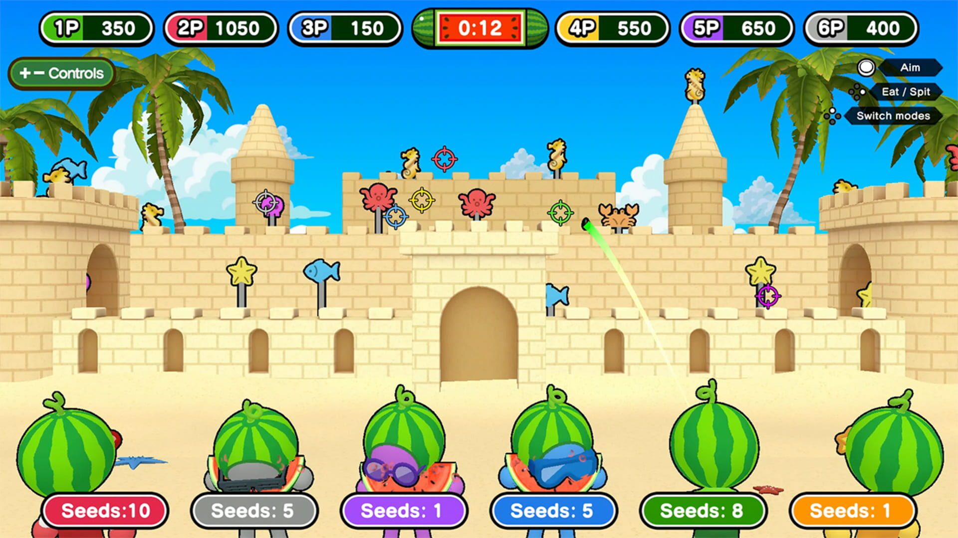 Hit! Spin! Watermelon Party screenshot