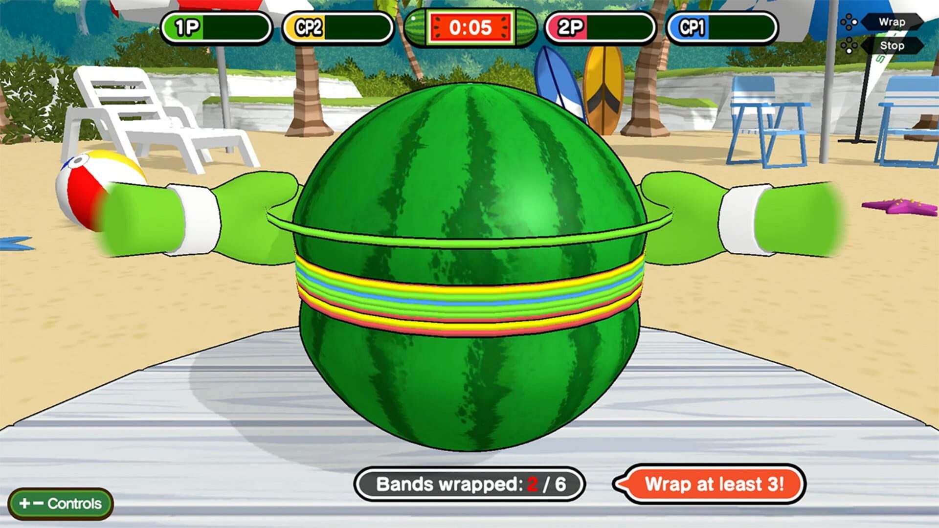 Hit! Spin! Watermelon Party screenshot