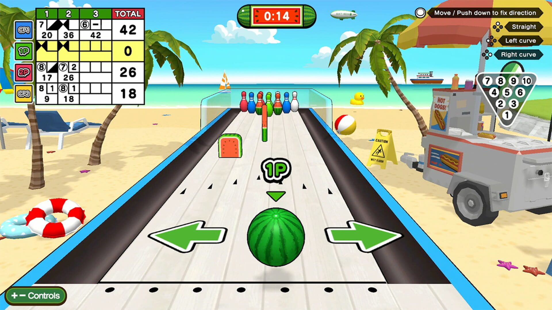 Hit! Spin! Watermelon Party screenshot