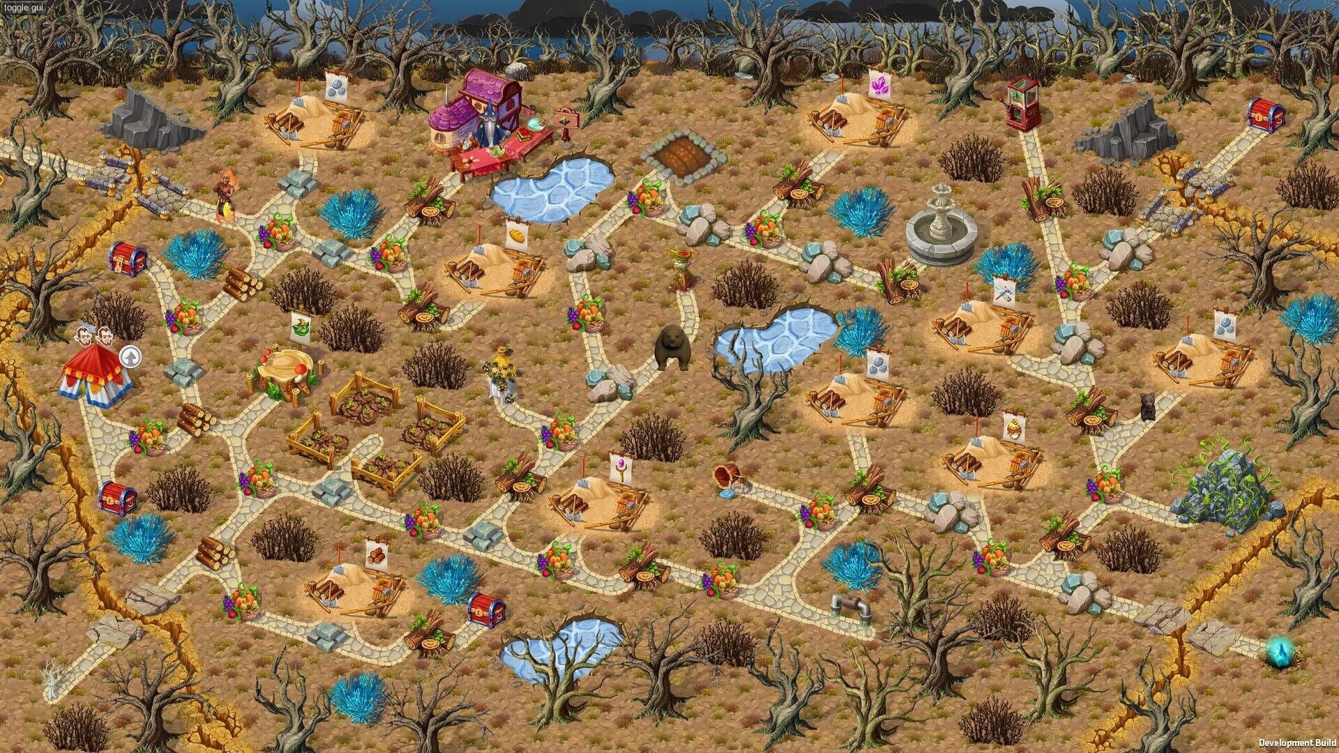 Gnomes Garden: Black Stones - Screenshot