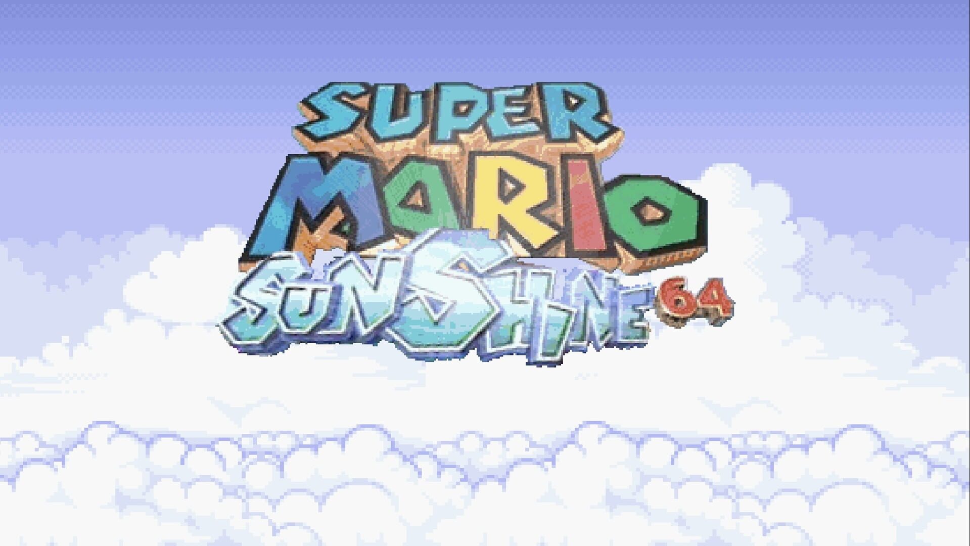 Super Mario Sunshine 64