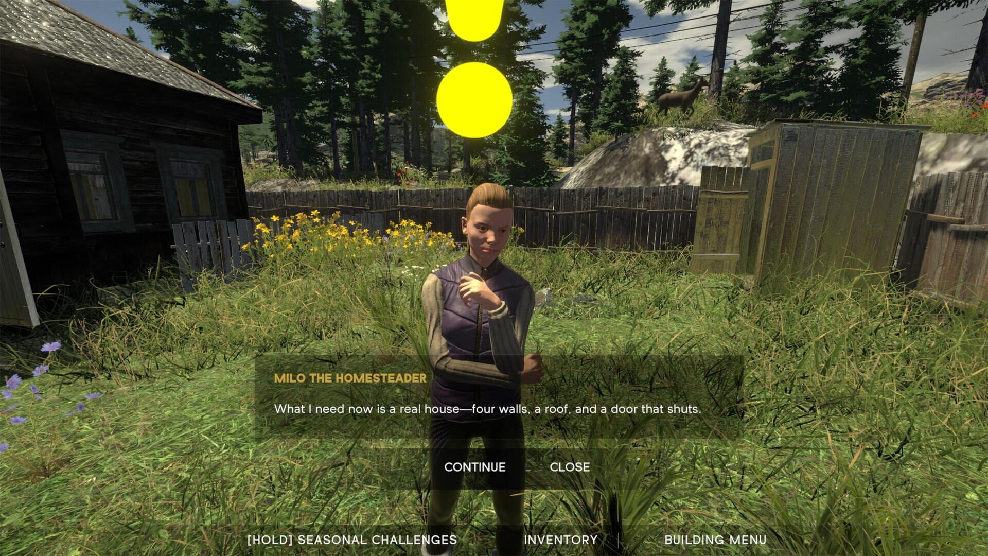 Scandinavian Cottage Survival Simulator screenshot