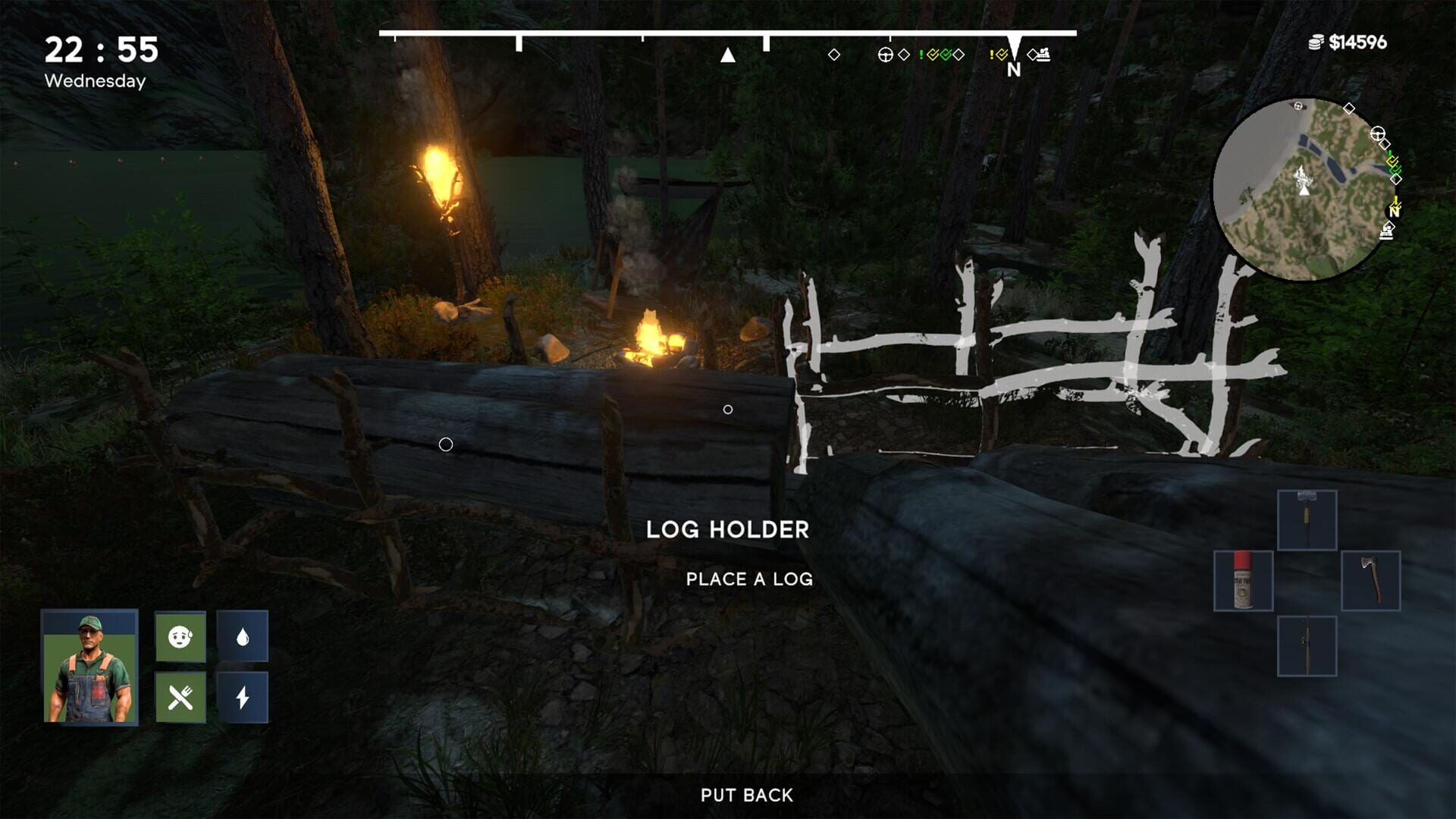 Scandinavian Cottage Survival Simulator screenshot