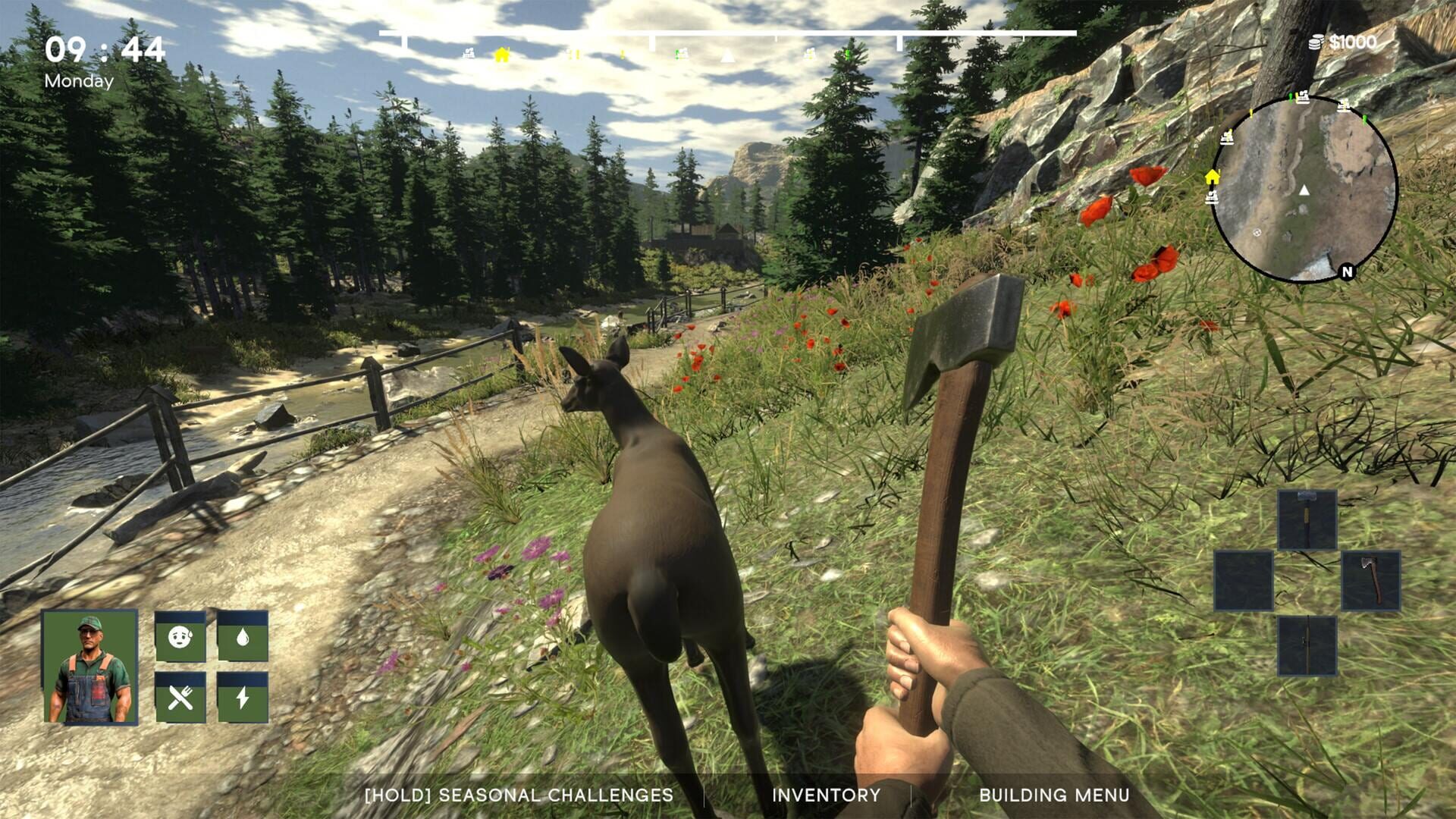 Scandinavian Cottage Survival Simulator screenshot