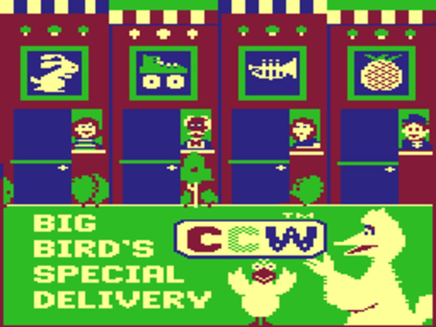 Big Bird's Special Delivery