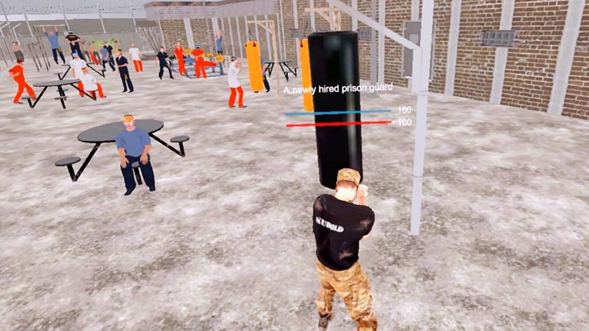 VR Prison Showdown：rookie Guard Rumble - Screenshot