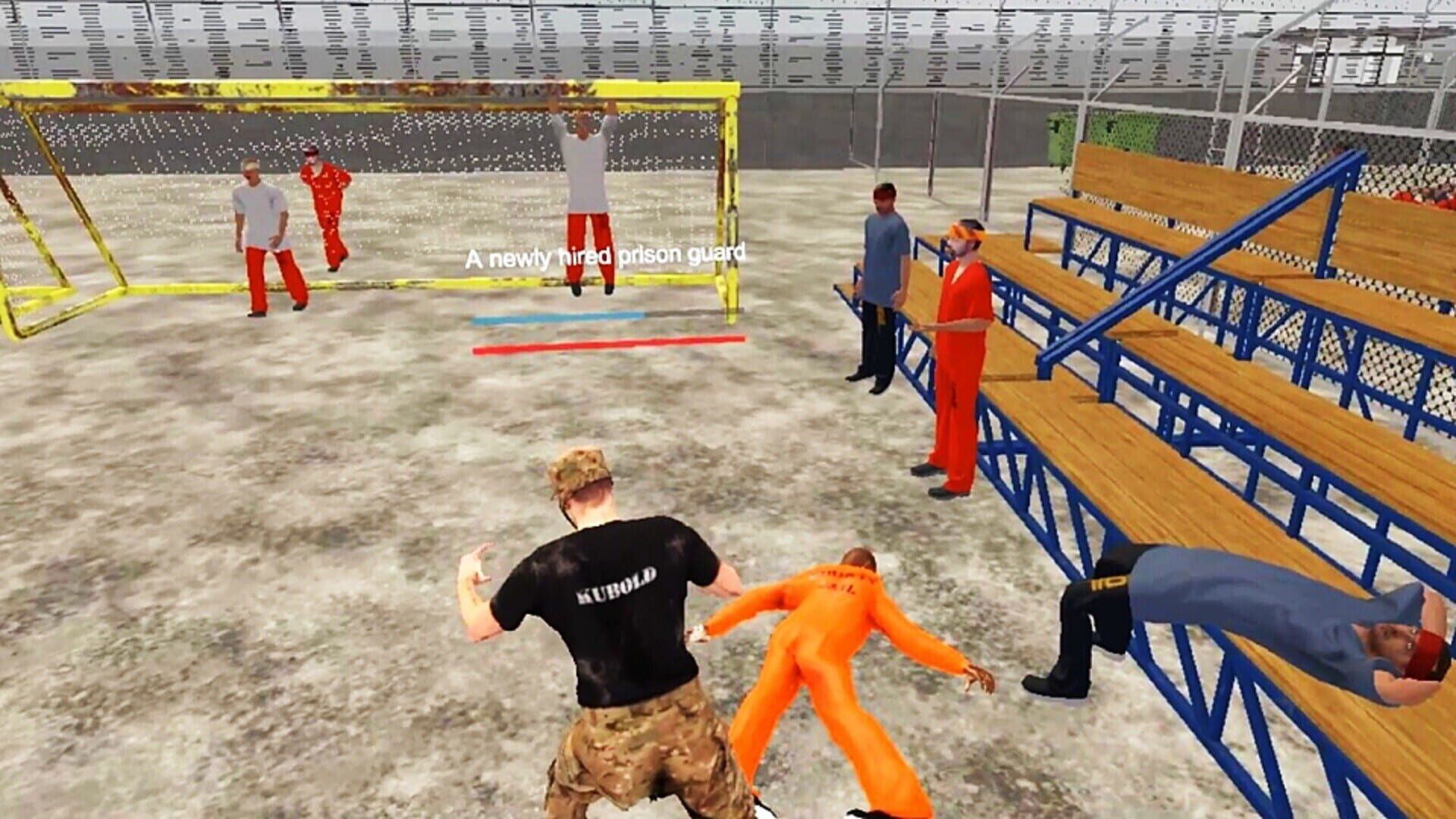 VR Prison Showdown：rookie Guard Rumble - Screenshot