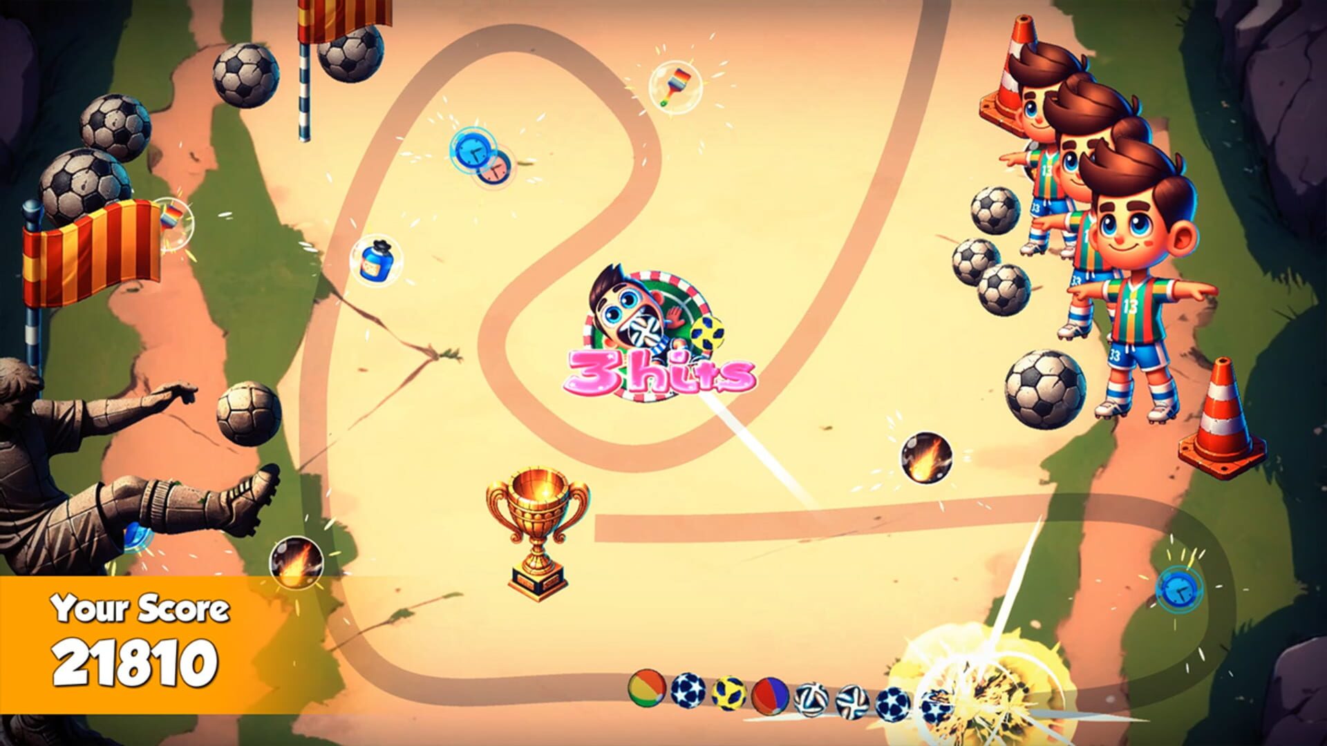 Zumba: Soccer Marble League screenshot