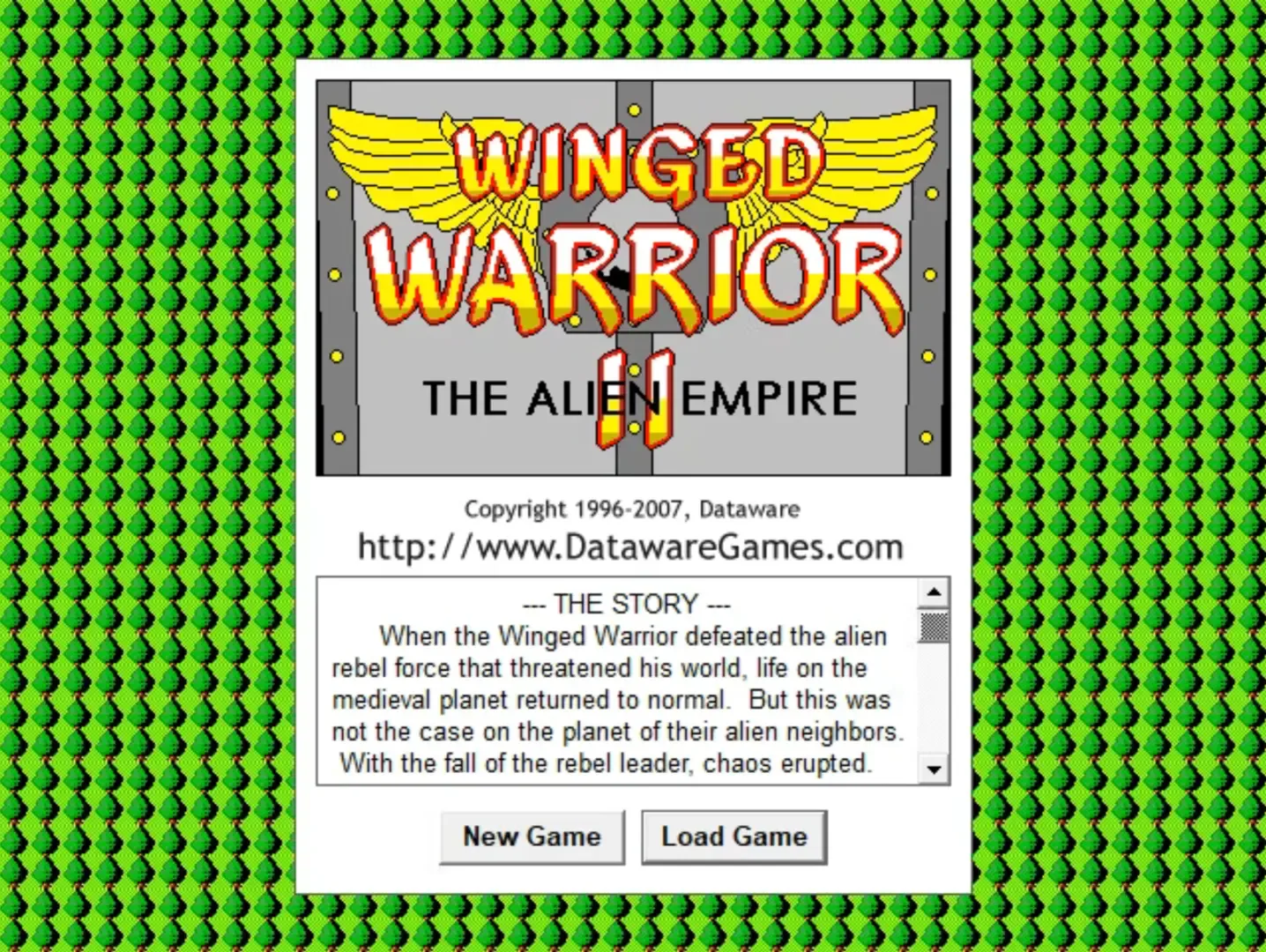 Winged Warrior II: The Alien Empire