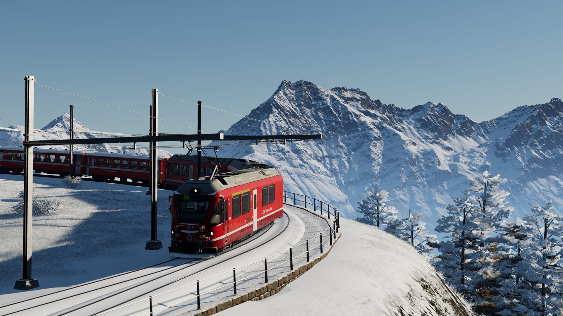 Train Sim World 5: Berninalinie: Tirano - Ospizio Bernina Route Add-On