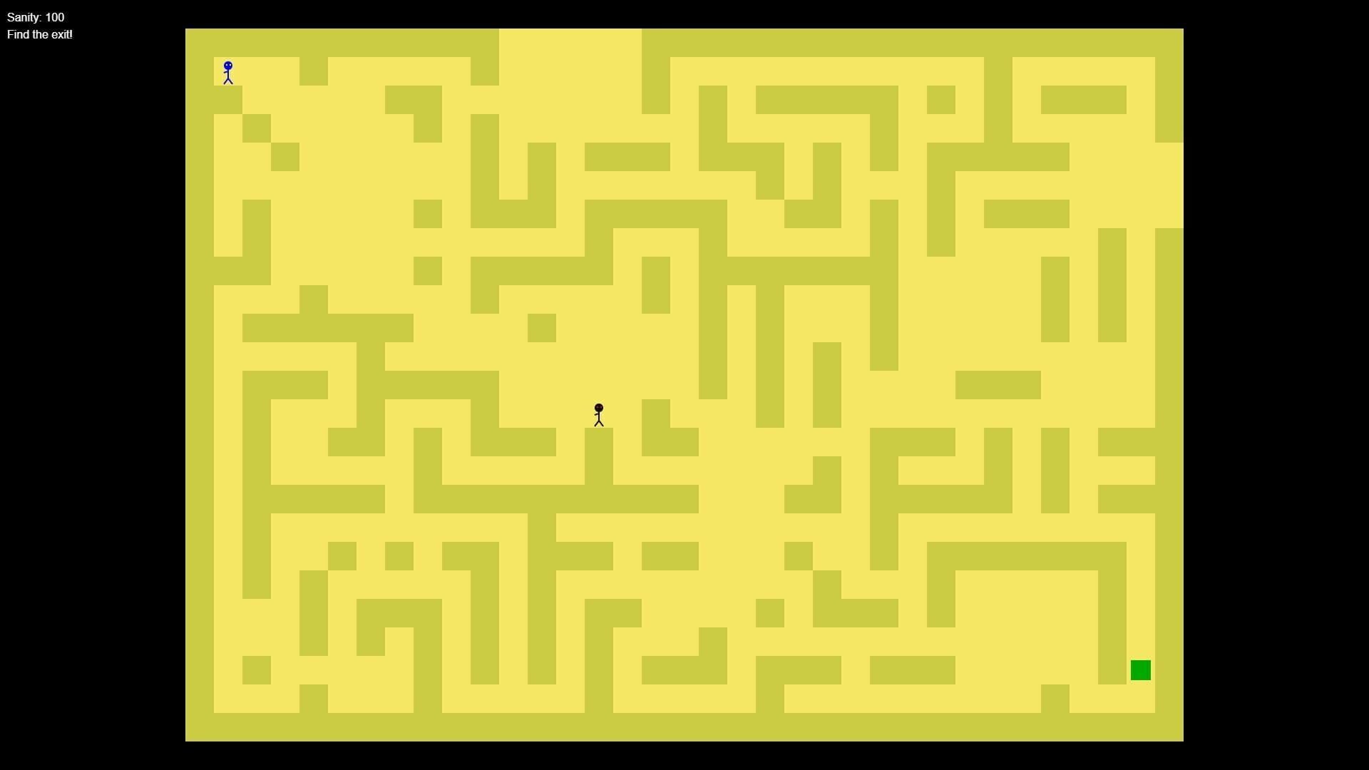 Backrooms Maze 2D