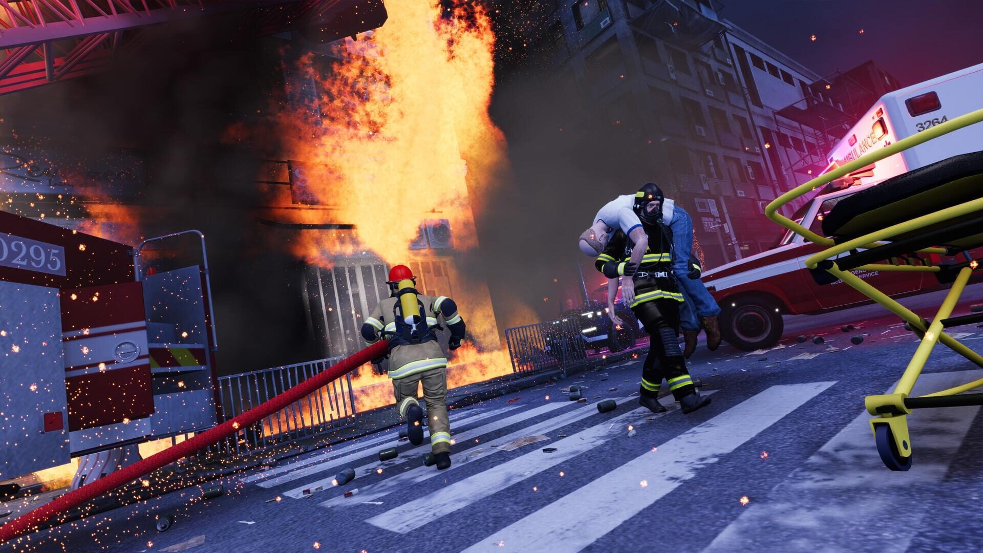 Firefighting Rescue Simulator screenshot