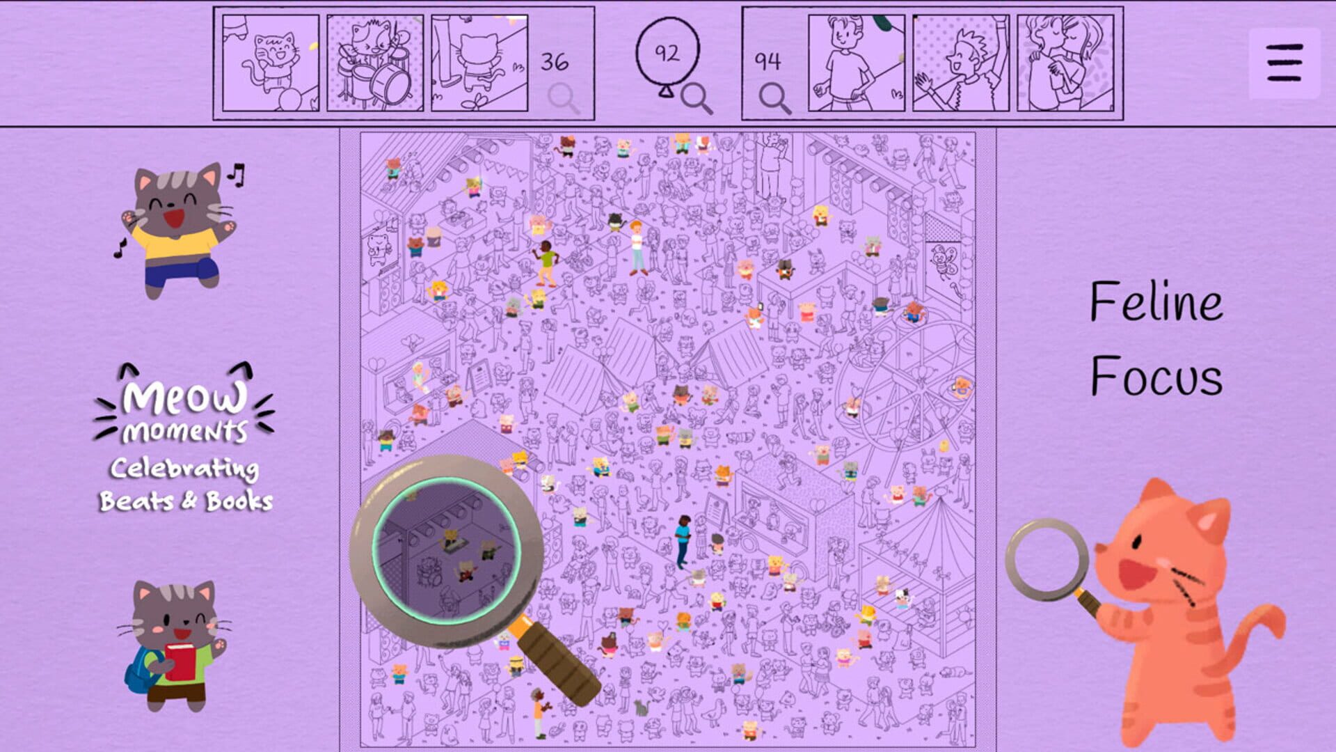 Meow Moments: Celebrating Beats & Books screenshot