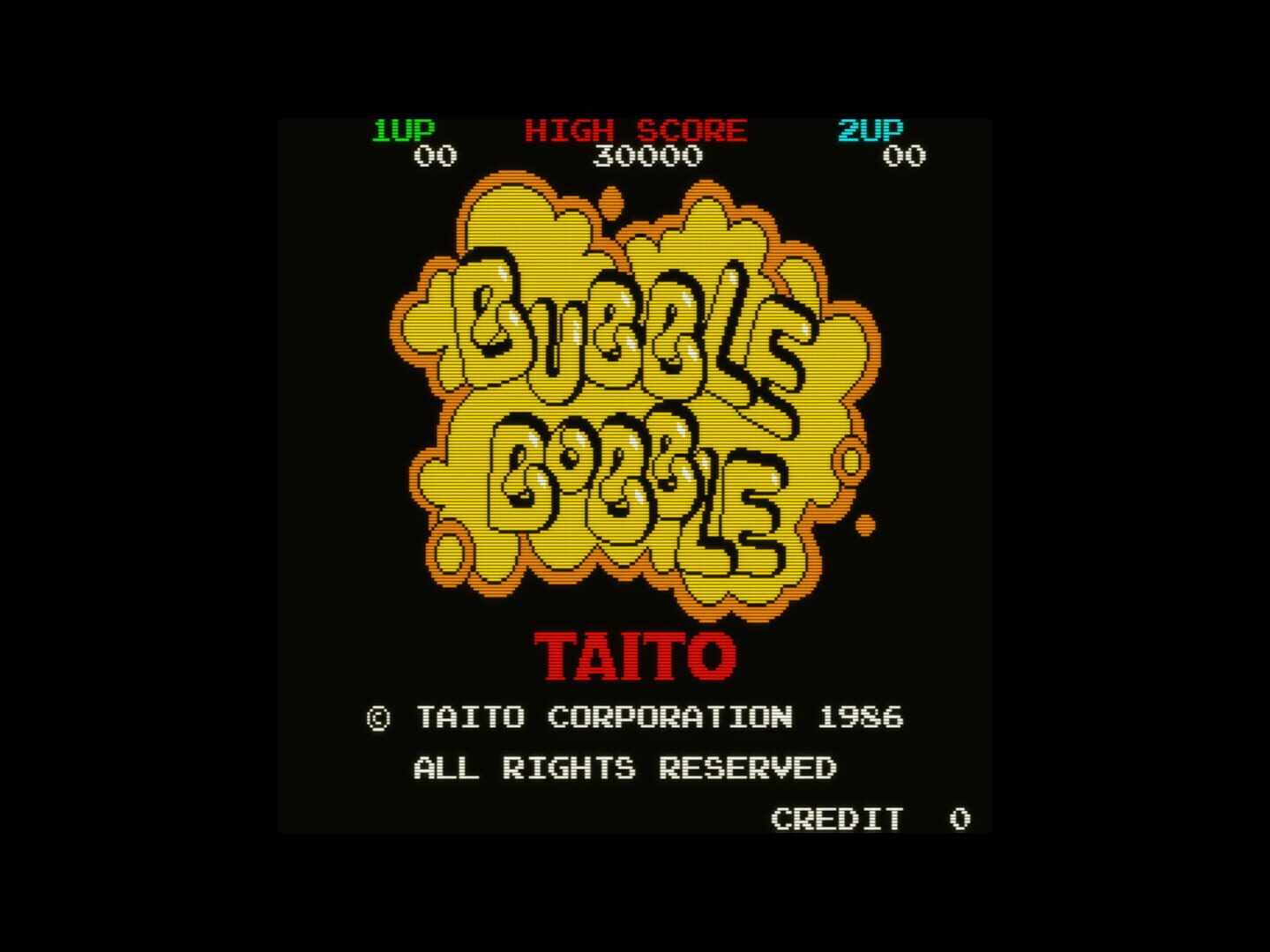 Bubble Bobble screenshot