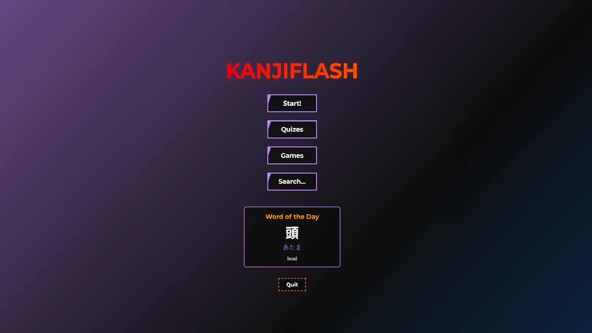 KanjiFlash
