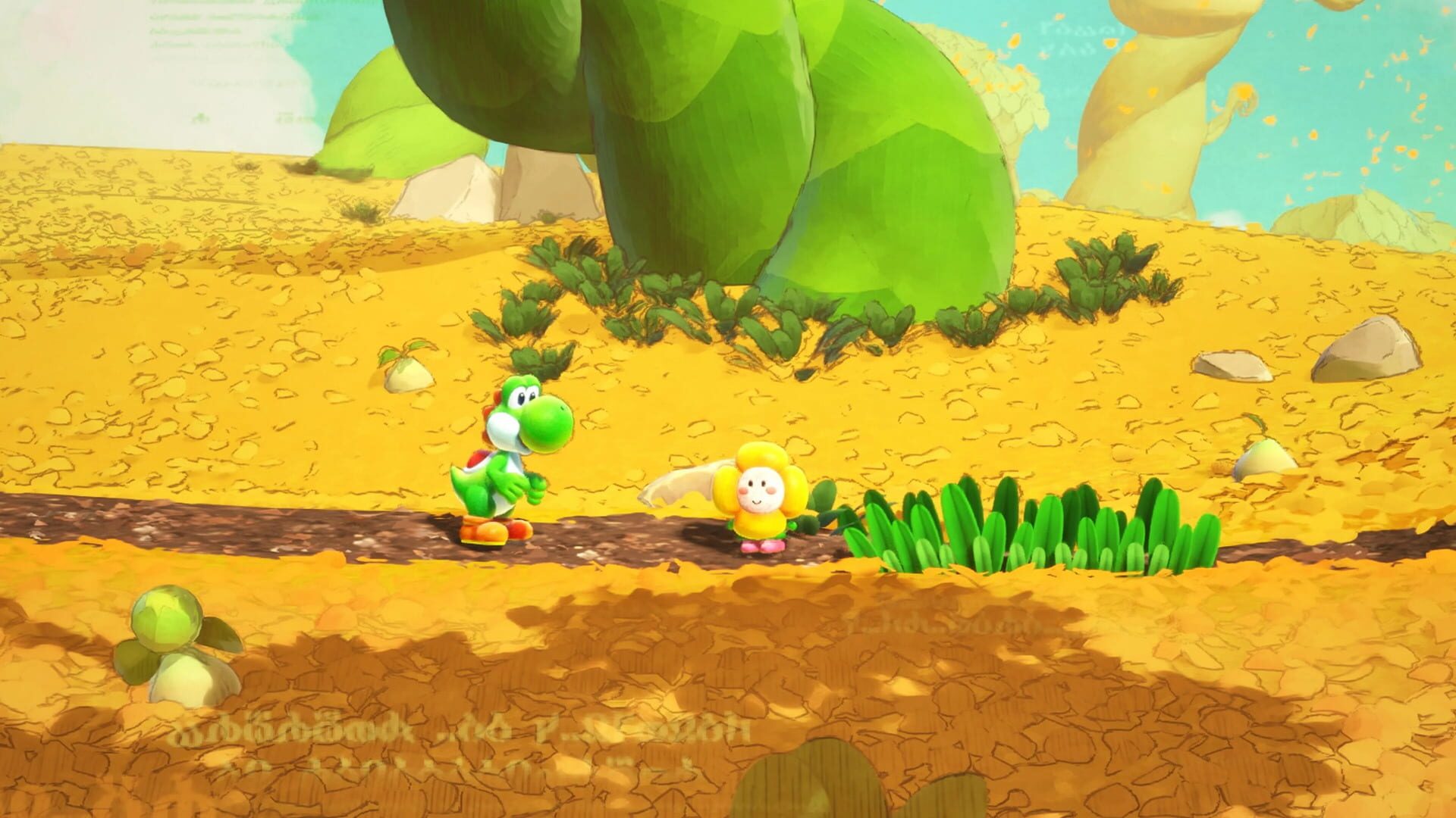 Yoshi and the Mysterious Book screenshot