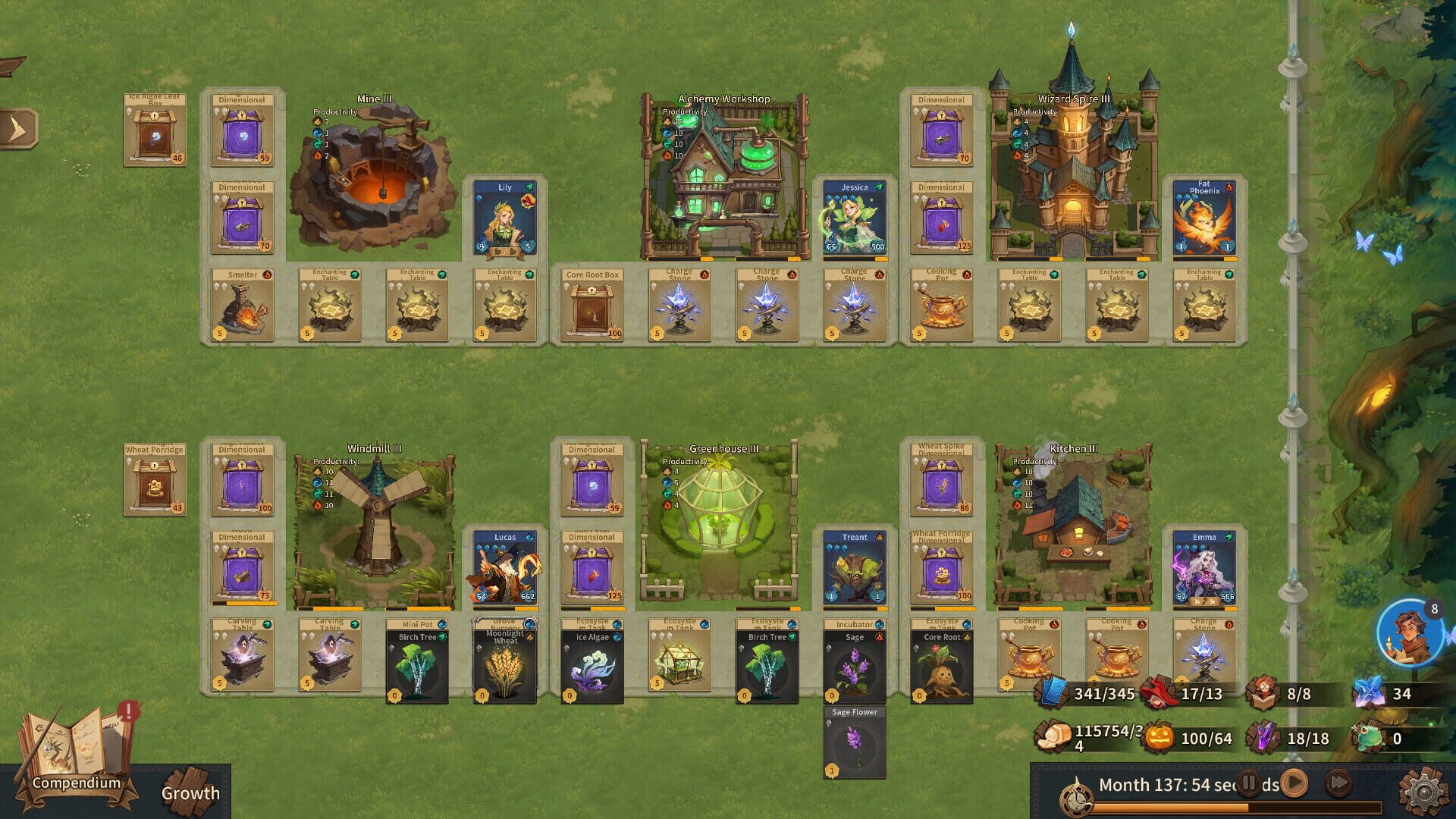 Arcana Academy - Screenshot