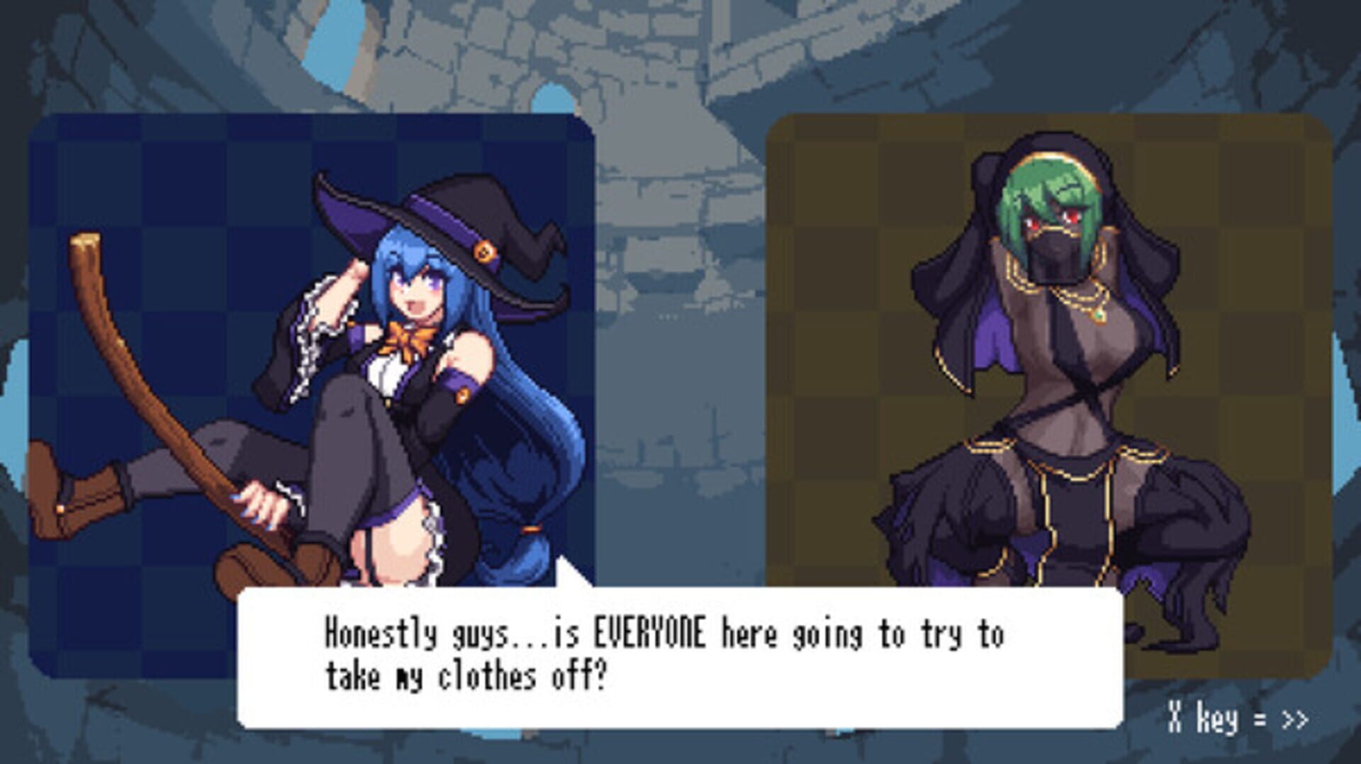 Witch's Rhythm Puzzle screenshot
