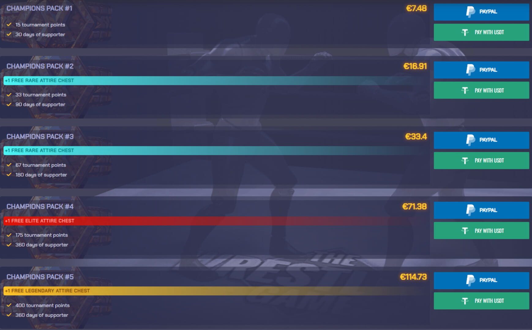 The Wrestling Game - Screenshot