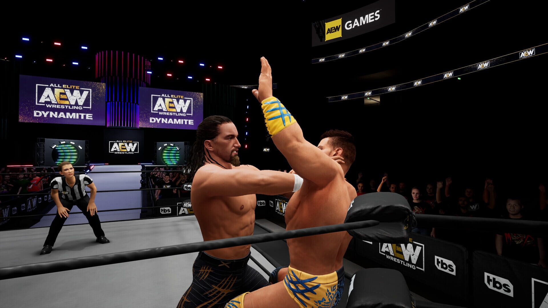 All Elite Wrestling: Fight Forever - Rated Gold Superstar Pack screenshot