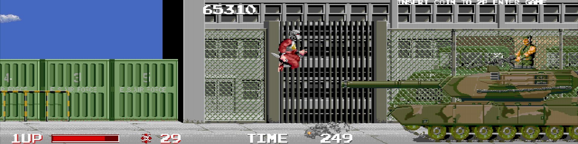 The Ninja Warriors screenshot