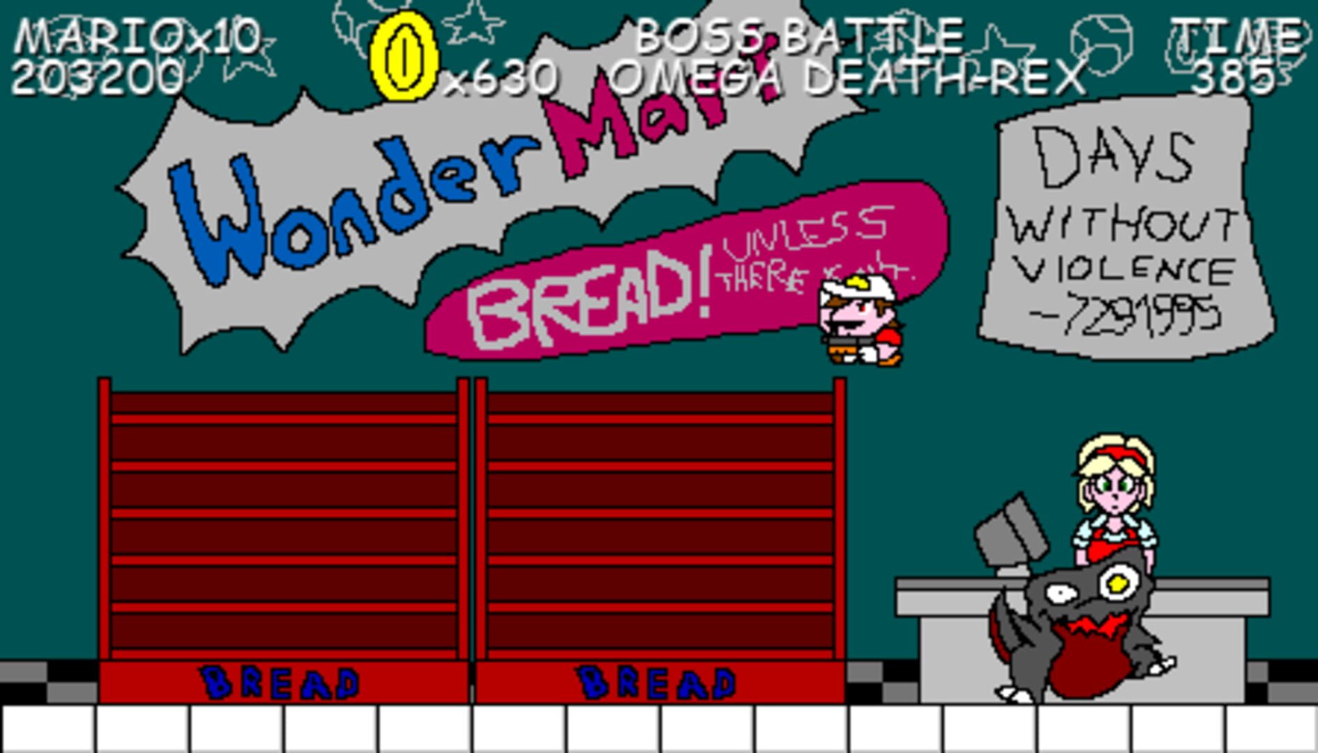 Super Mario Buys Bread
