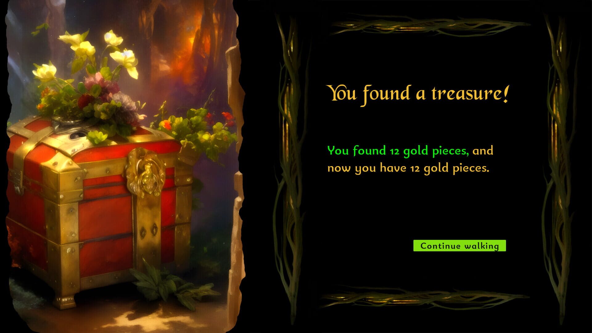 Caverns and Dryads - Screenshot