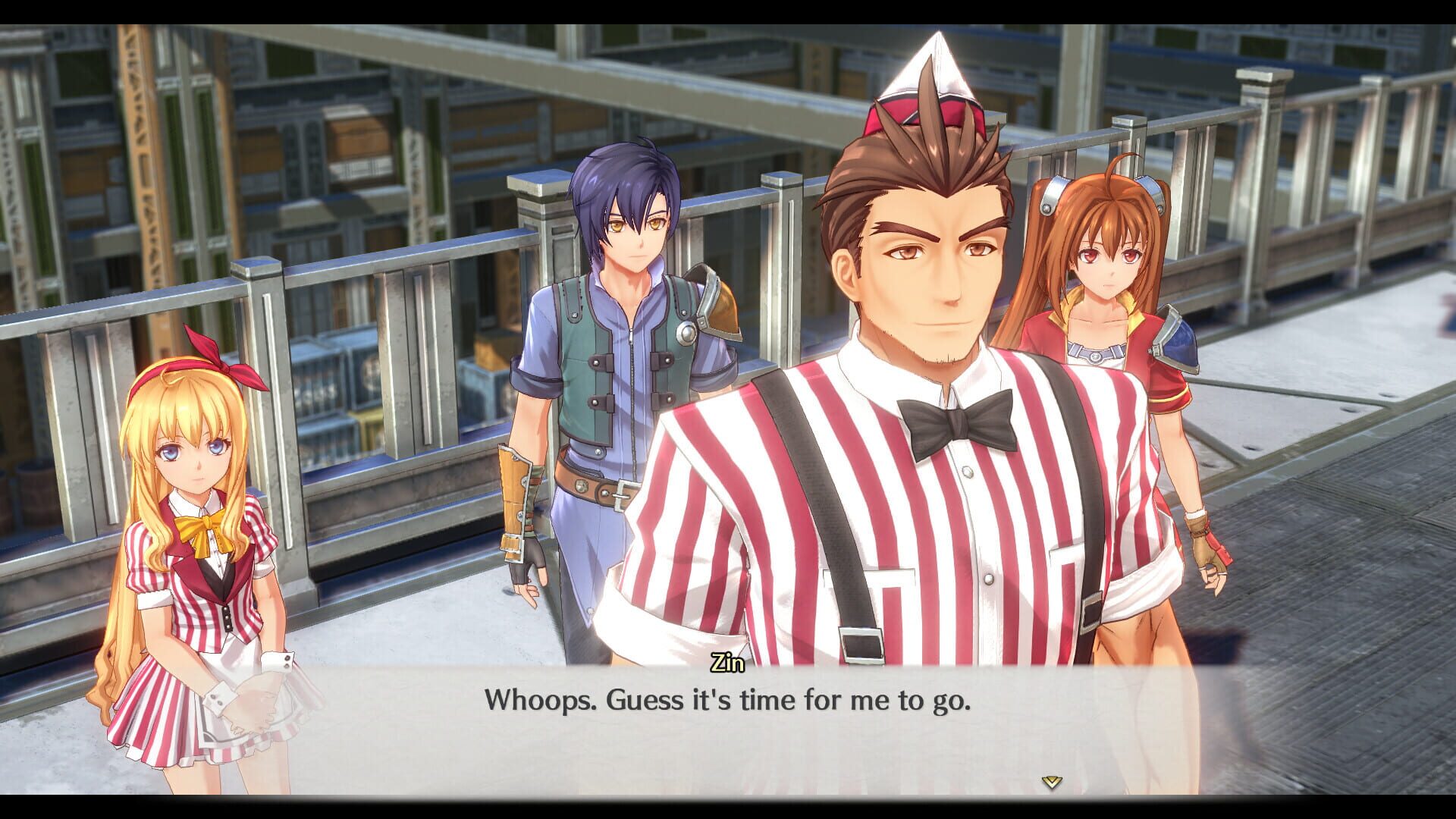 Trails in the Sky 1st Chapter: Fine Red Diner Costume Set Vol. 3 screenshot