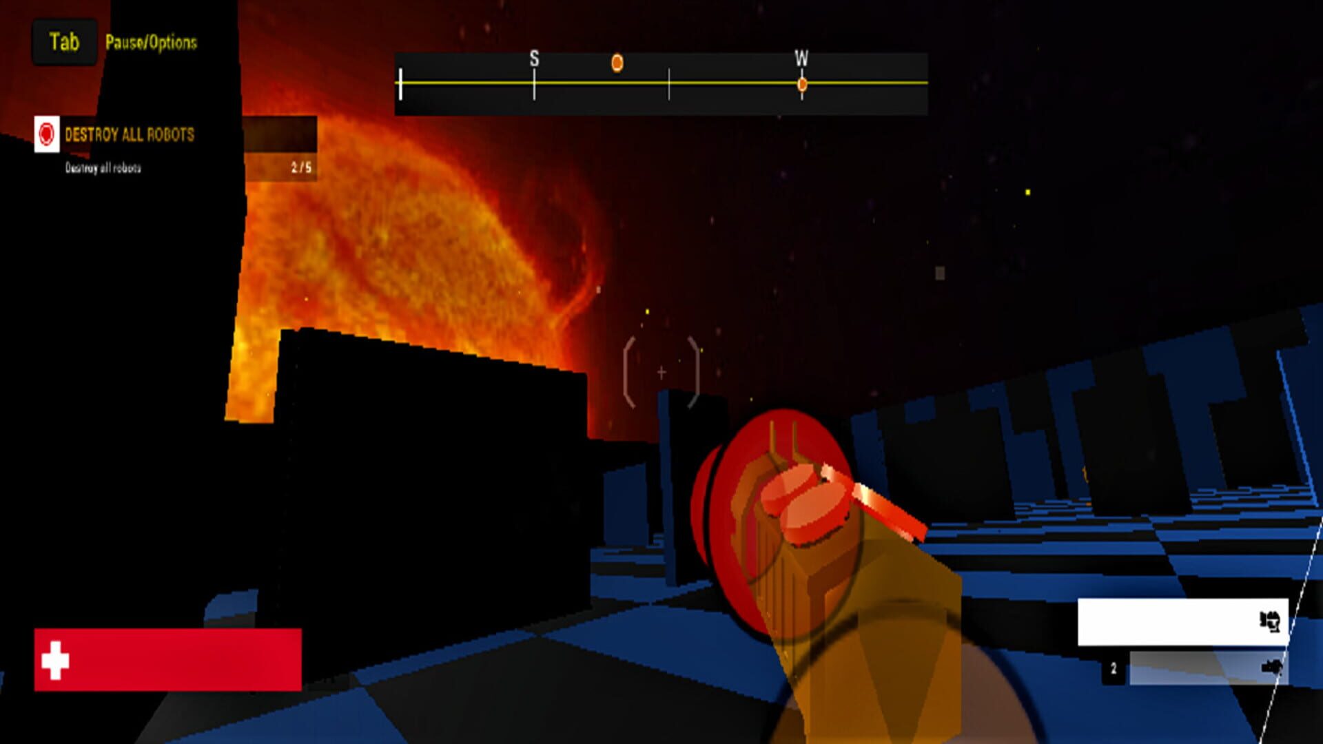 FPS Robot Attack Minigame