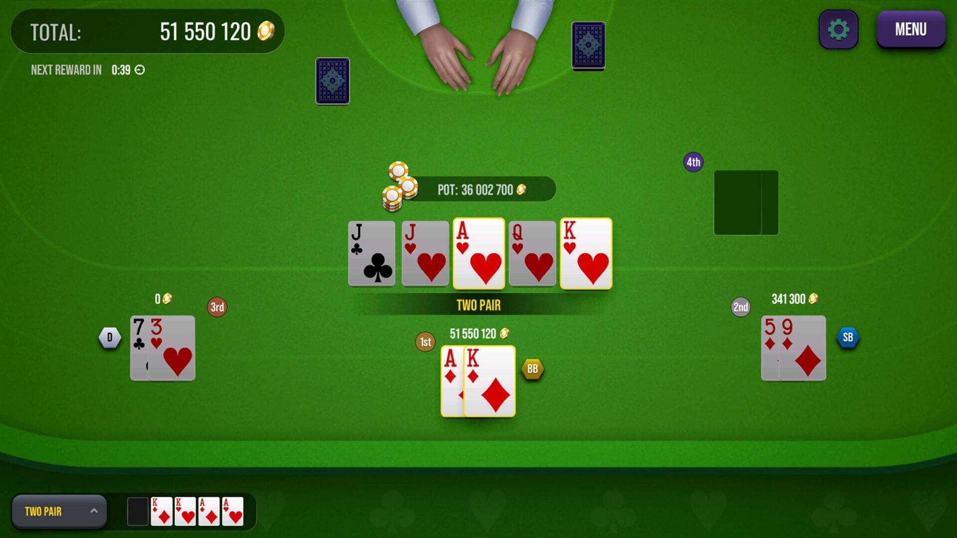 Grand Poker Casino screenshot