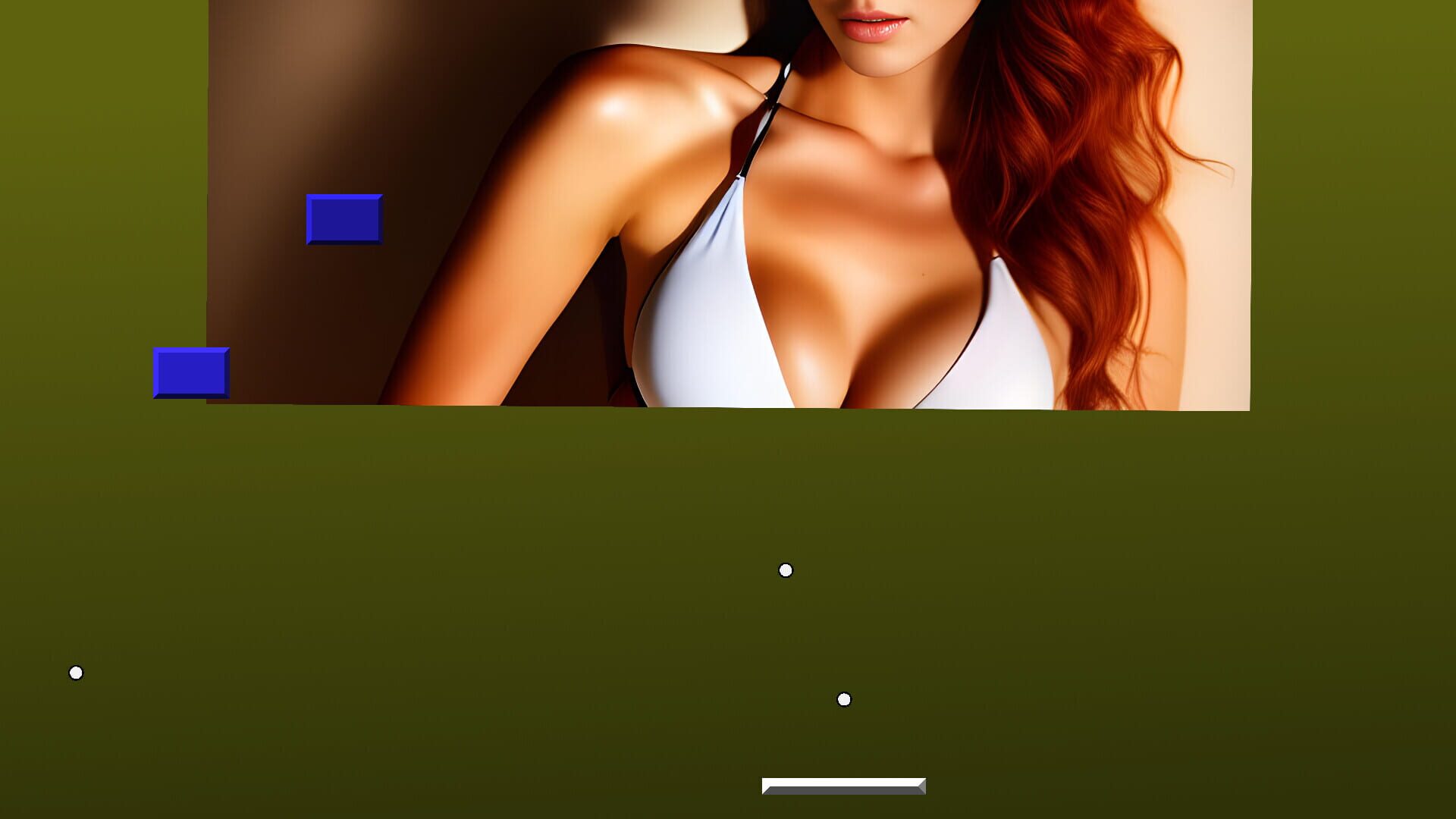 Bikini Brickout - Screenshot