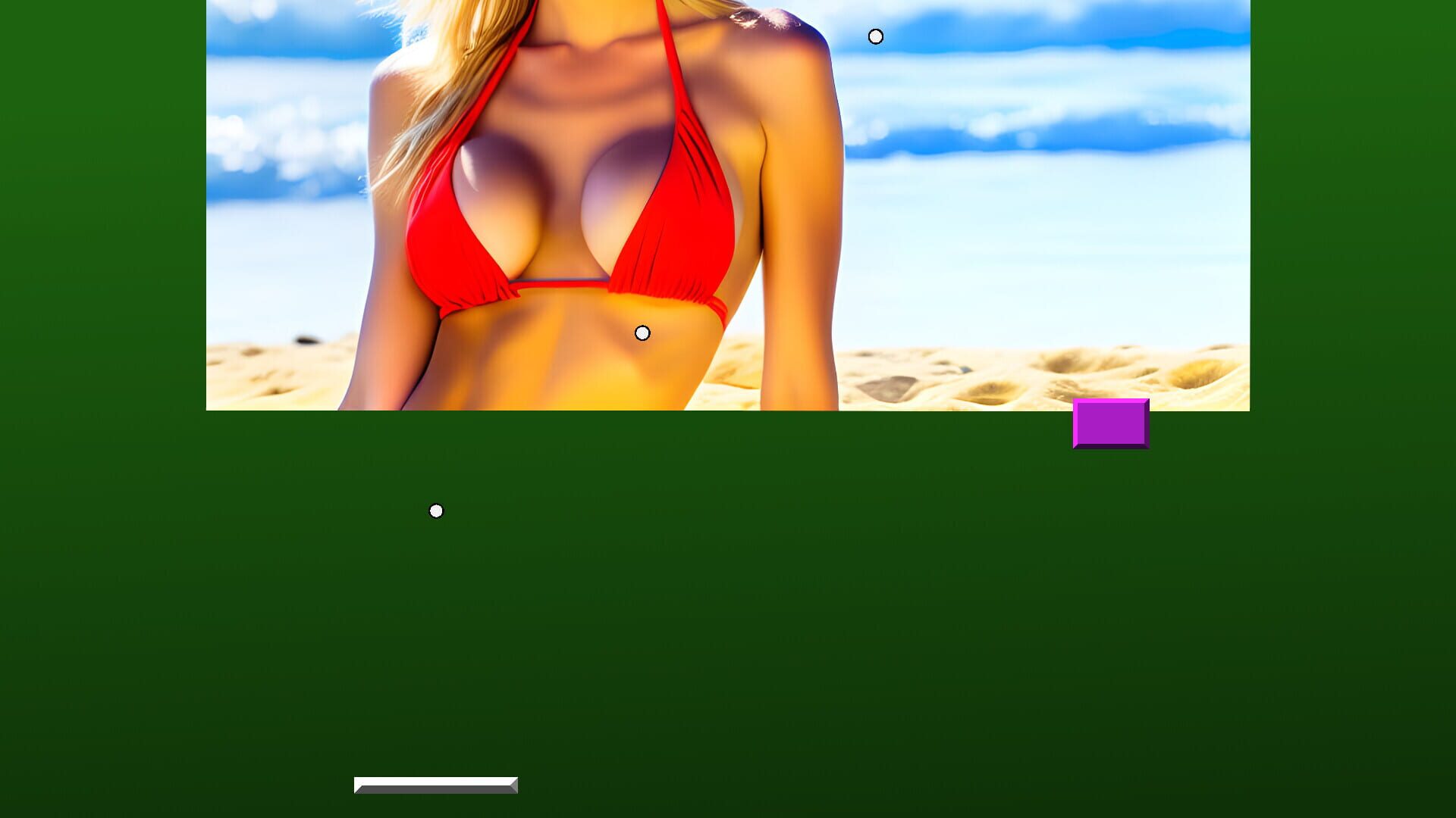 Bikini Brickout - Screenshot