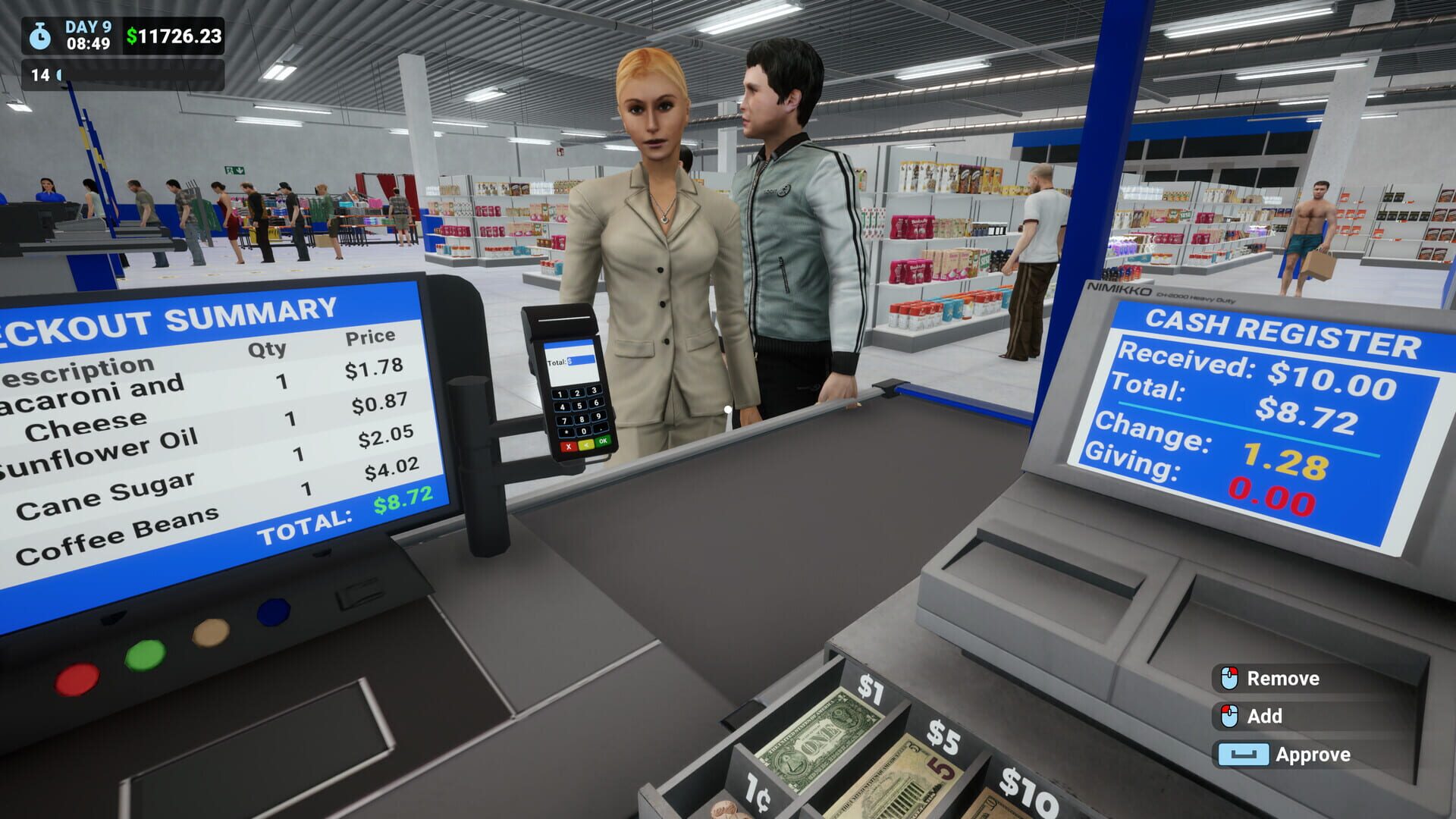 Megastore Simulator