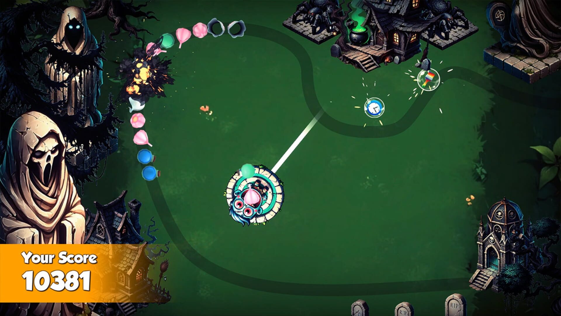 Zumba: Marble Zombie Invasion screenshot
