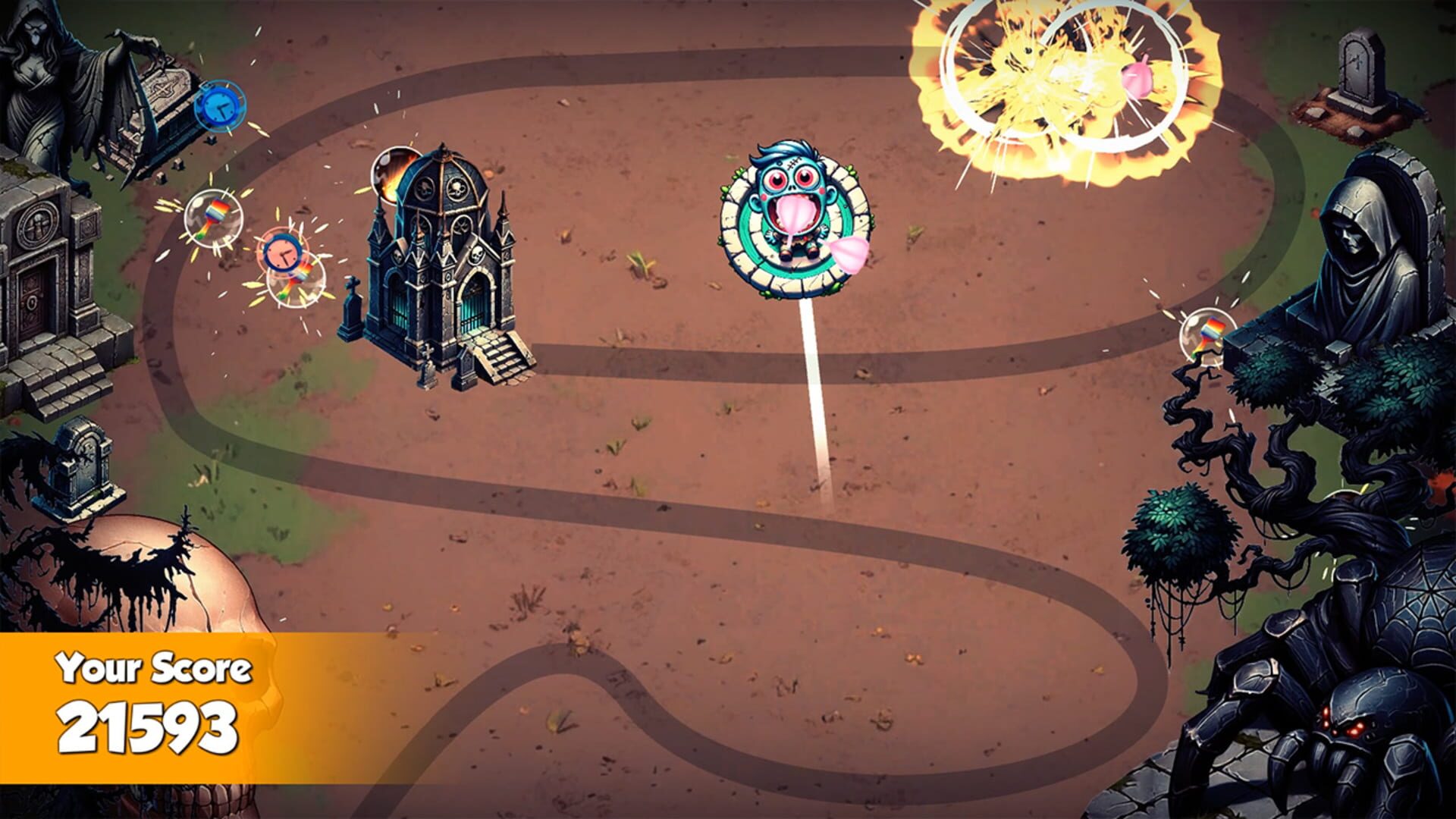 Zumba: Marble Zombie Invasion screenshot