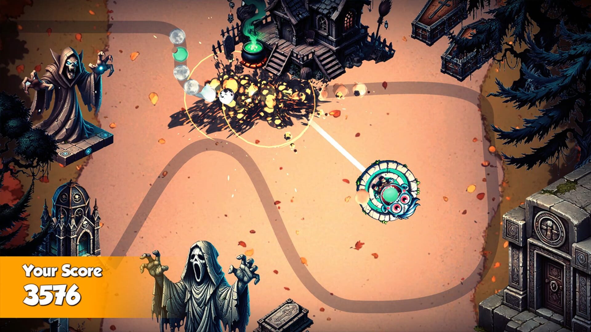 Zumba: Marble Zombie Invasion screenshot